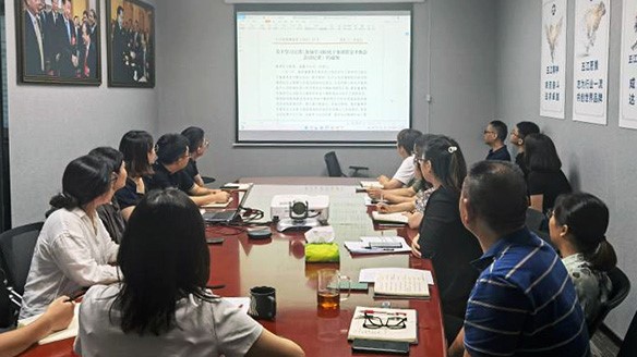 商管子集團(tuán)積極貫徹落實數(shù)據(jù)化、表格化管理思想